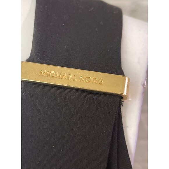 MICHAEL Michael Kors Women Sleeveless Black Shift Dress Size M - Picture 5 of 8